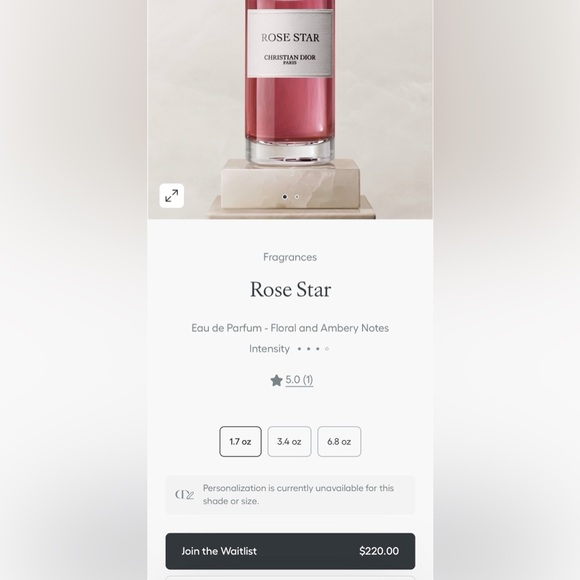 NEW 2xChristian Dior Rose Star 10ML/Sample Size - Picture 3 of 4